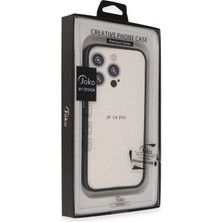 İlkyaz Fashion  iPhone 14 Pro Land Bumper Koruma Kapak - Lacivert