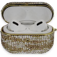 İlkyaz Fashion  Airpods Pro 2 (2.nesil) Klor Taşlı Kılıf - Desen 6