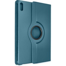 İlkyaz Fashion  Huawei Matepad Air 11.5 Kılıf 360 Tablet Deri Kılıf - Turkuaz
