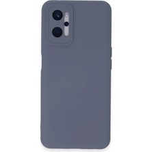 İlkyaz Fashion  Realme 9i 4g Kılıf Nano Içi Kadife Silikon - Gri