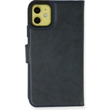 İlkyaz Fashion  iPhone 13 Mini Kılıf Trend S Plus Kapaklı Kılıf - Lacivert