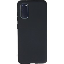 İlkyaz Fashion  Samsung Galaxy S20 Kılıf Nano Içi Kadife Silikon - Lacivert