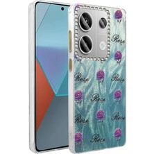 İlkyaz Fashion  Xiaomi Redmi Note 13 Pro 4g Kılıf Blade Aynalı Desenli Kapak - Desen 9