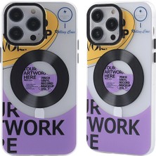 İlkyaz Fashion  iPhone 13 Pro Max Kılıf Apollo Magneticsafe Desenli Kapak - Apollo Şeffaf - 6