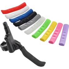 Bisiklet Dünyam Silikon Fren Elciği, Fren Kolu Koruyucu, Bisiklet, Scooter Uyumlu Su Geçirmez Siyah