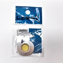 İlkyaz Fashion 4 cm Plastik Krom Kaplama Kapı Numarası - 6