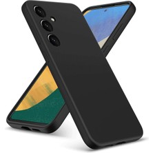 İlkyaz Fashion  Samsung Galaxy A36 Kılıf Nano Içi Kadife Silikon - Siyah