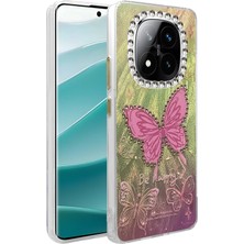 İlkyaz Fashion  Xiaomi Redmi Note 14 Pro 5g Kılıf Blade Aynalı Desenli Kapak - Desen 5