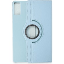 İlkyaz Fashion  Xiaomi Redmi Pad Se Kılıf 360 Tablet Deri Kılıf - Turkuaz