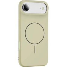 İlkyaz Fashion  Apple iPhone 17 Air Jully Magsafe Kapak - Bej