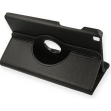 İlkyaz Fashion  Samsung Galaxy T290 Tab A 8 Kılıf 360 Tablet Deri Kılıf - Siyah
