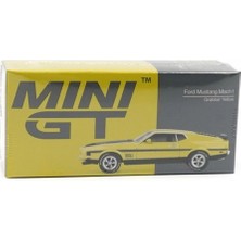 Toyfest Mini Gt 1/64 Ford Mustang Mach1 Grabber Yellow