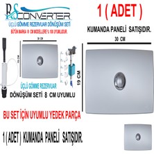 Rsconverter Üçlü Dönüşüm Seti 8 cm Iç Takım Kumandapaneli