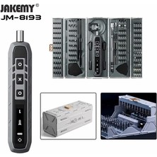 Kızılelma Teknik Jakemy JM-8193 Şarjlı Tornavida Takımı