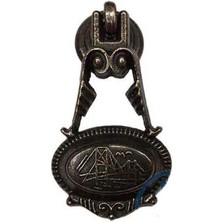 İlkyaz Fashion Dekoratif Zamak Sarkaç  Küçük  Kulp - 30X63MM, Eskitme, 1 Adet