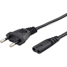 İlkyaz Fashion Teyp Power Kablo 42PIN 1 mm Uzun Soket 1.5m Siyah HDX5569