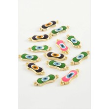 Starseven Nazar Çift Kulplu Bileklik Kolye Ucu Aparatı 1 Adet