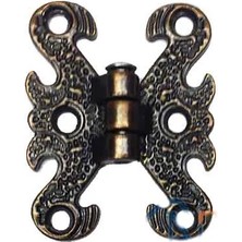 İlkyaz Fashion Zamak Kelebek Menteşe - Küçük, 30X40MM, Oksit, 100 Adet