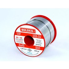 İlkyaz Fashion Soldex 60-40 Lehim Teli 500 gr 3 mm - Sn:60 / Pb:40