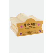 Starseven Sitrin Kuars & Yay Burç Bileklik Kartı