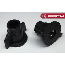 İlkyaz Fashion Ebru Plastik Kelebek Somun M6 - 100 Adet