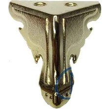 İlkyaz Fashion Kelebek Ahşap, Mdf, Sunta Sandık Ayağı, Kutu Ayak 2,5 cm - Sarı