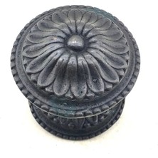 İlkyaz Fashion Antika Tarz Dekoratif Pirinç Papatya Kapı Babası - 73MM, Oksit