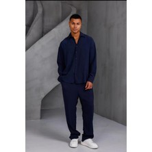 Erkek Gömlek Oversıze Takım