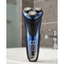 Store Mania Ieg™ Şarjlı Elektrikli Sakal Tıraş Makinesi LED Ekranlı Islak Kuru Kullanım