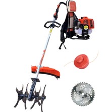 Ader Sırt Çantalı Ot Kesme Çapa Makinesi 2.1 Hp