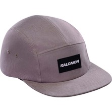 Salomon Five Panel Unisex Mor Şapka