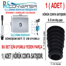 Rsconverter Üçlü Dönüşüm Seti 8 cm Iç Takım Boşaltma Alt Yatak Konik Gırtlak Contası