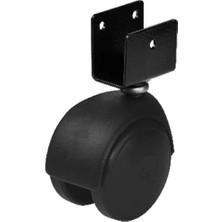 İlkyaz Fashion Hts 431 - Plastik Büyük U Tablalı Tekerlek 4 Adet