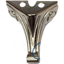 İlkyaz Fashion Moda Ahşap, Mdf, Sunta Sandık Ayağı, Kutu Ayak 2,5 cm - Nikel