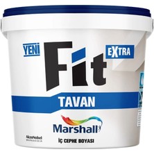 Marshall Fit Extra Tavan Boyası 10 kg Beyaz
