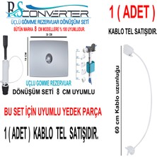 Rsconverter Üçlü Dönüşüm Seti 8 cm Iç Takım Boşaltma Kablo Telseti