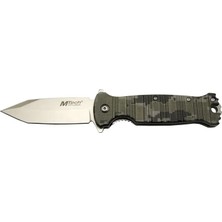İlkyaz Fashion Mtech Nano 4-8-2 Gri Kamp Çakı 21,5cm - Manuel, Kemerlikli