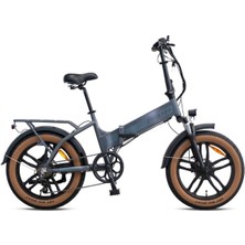 Kron Dıscovery 20 Jant Katlanır 7 Vites H.disk Elektrikli Bisiklet Nardo Gri Füme