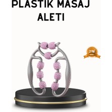 İlkyaz Fashion Taşınabilir 3D Masaj Rulosu – Kas Rahatlatıcı ve Yağ Azaltıcı Masaj Cihazı