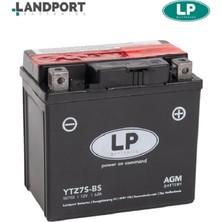 Lp (Landport) Agm Honda PCX125/150 Uyumlu LTZ7S-BS Akü
