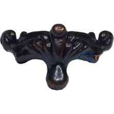 İlkyaz Fashion Köşe Etekli Sandık Ayağı, Kutu Ayak 1,5 cm - Eskitme