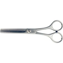 İlkyaz Fashion Shadow Line 2272 M-551 Metal Saplı Ciftli Ara Makas No: 6,5 Inç / 16,51 cm - Paslanmaz Çelik