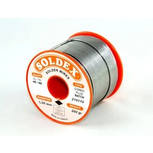 İlkyaz Fashion Soldex 40-60 Lehim Teli 500 gr 1.2 mm - Sn:40 / Pb:60