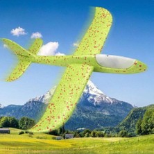 E-Deniz Ticaret Yeşil Köpük Uçak Hafif ve Dayanıklı El Planörü, Elle Fırlatılan Uçan Oyuncak