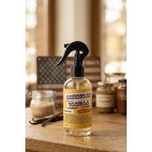Promosyonik American Vanilya 250 ml Lüks Araç Oto Kokusu ve Ferahlatıcı Ortam Kokusu (Sprey Başlıklı)