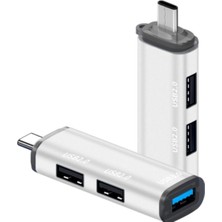 İlkyaz Fashion Zr 471 ADS302/C Type-C USB Hub