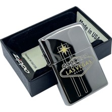 Zippo Las Vegas Nevada Ebony Dizayn Çakmak