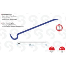 İlkyaz Fashion S.d. Sk 6000 Kısa Sökü Demiri - 1200 Gr, 61CM