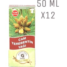 İlkyaz Fashion Çam Terebentin Yağı 50 ml X12 Adet