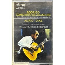 Kadıköy Plak Kulübü Dikkat Kaset !!! Joaquín Rodrigo & Alirio Díaz – Concierto De Aranjuez Kaset